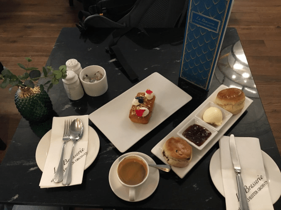 Afternoon tea La Brasserie Chester Grosvenor